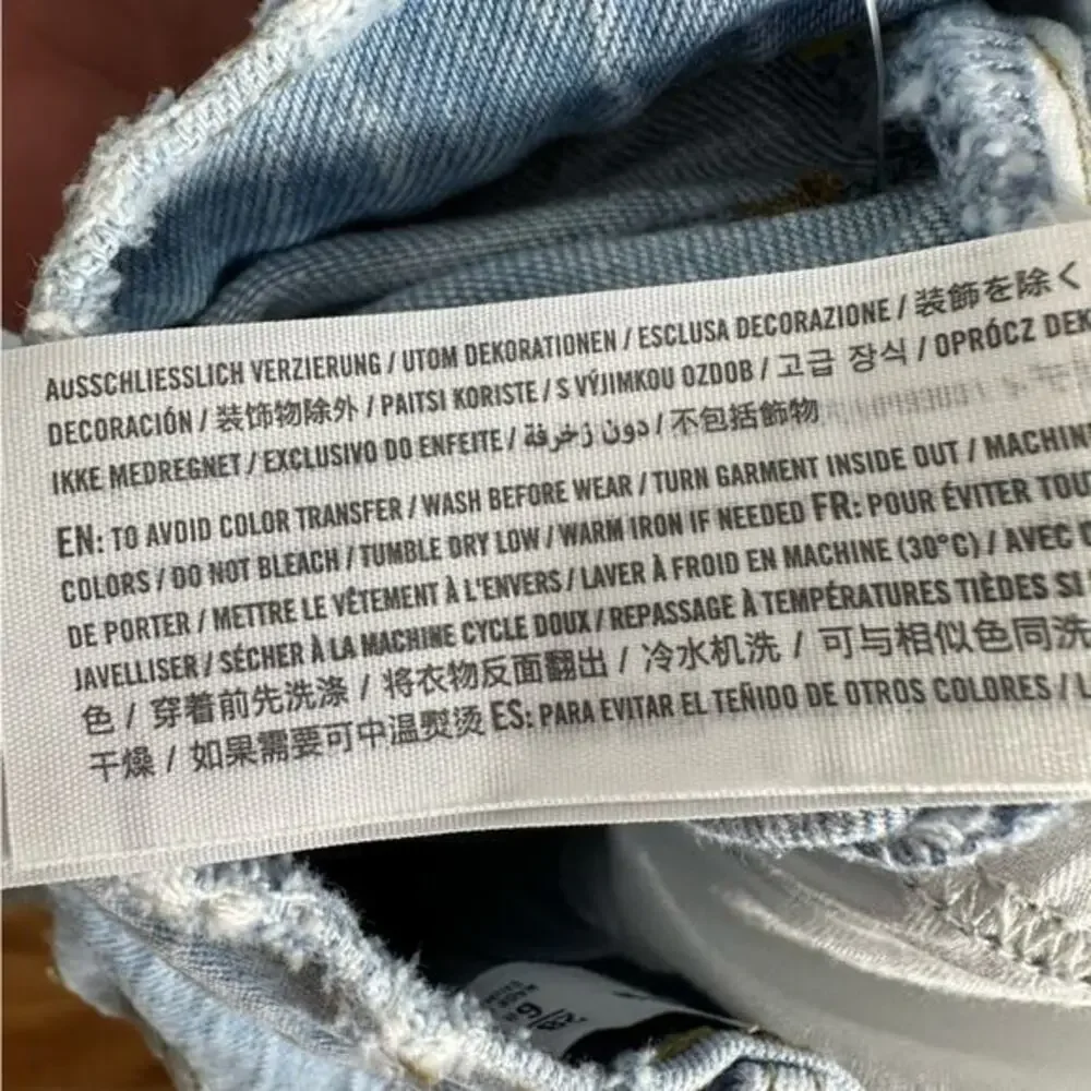 Abercrombie & Fitch Womens The 90s Straight Ultra‎ High Rise Jeans 28 / 6 R